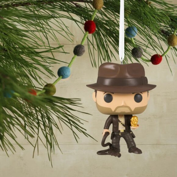 Indiana Jones Funko Figure Raiders of the Lost Ark Harrison Ford NIB Ornament - Picture 4 of 5